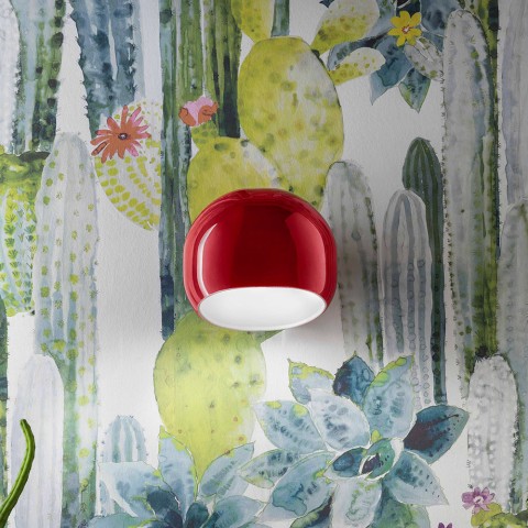 Lampa ścienna design art deco vintage ceramika Ayrton AP