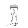 Nowoczesna minimalistyczna lampa podłogowa do salonu z żelaza Dubai Oferta