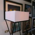 Nowoczesna minimalistyczna lampa podłogowa do salonu z żelaza Dubai Środki