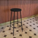 Wysoki stołek nowoczesny design barowy i kuchenny Circle Rabaty