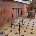 Wysoki stołek nowoczesny design barowy i kuchenny Circle Katalog