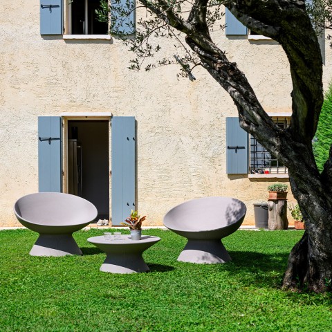 Fotel z polietylenu design do wnętrz na zewnątrz do ogrodu Fade P1