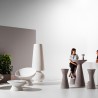 Lampa podłogowa duża nowoczesna konstrukcja zewnętrzna Fade Lamp 