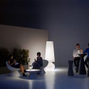 Lampa podłogowa duża nowoczesna konstrukcja zewnętrzna Fade Lamp Koszt