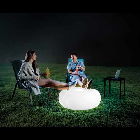 Fotel podświetlany LED Intex 68697 do ogrodu Promocja