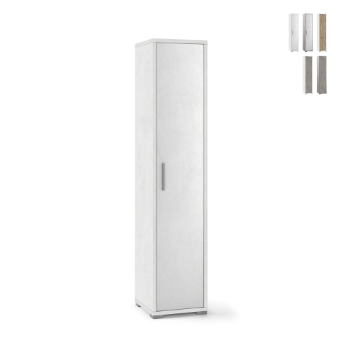 Wielofunkcyjna szafa kolumnowa z 5 drzwiami o nowoczesnym designie Kumi Promocja