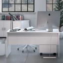 Biurko biurowe o nowoczesnym designie, inteligentne studio robocze Regular 120 Rabaty