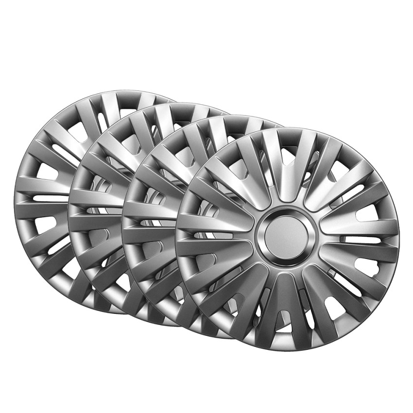 Zestaw 4 uniwersalnych kołpaków 15'' z chromowanego ABS Topaz Promocja Zestaw 4 uniwersalnych kołpaków 15'' z chromowanego ABS Topaz Promocja