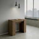 Wysuwany stół projektowy 90x48-308cm drewniany stół jadalny Basic Noix Sprzedaż