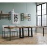 Stół rozkładany o nowoczesnym designie 90x40-288cm drewno Asia Oak Katalog