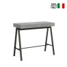 Stół rozkładany 90x40-300cm szary metal Banco Concrete Sprzedaż