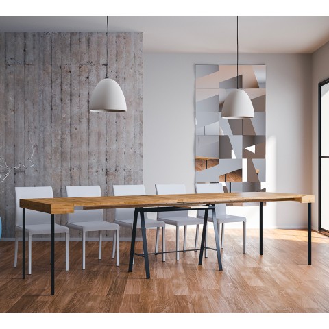 Stół do jadalni rozkładany 90x40-300cm drewno Banco Fir Promocja