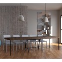 Stół rozkładany z drewna orzechowego 90x40-300cm Banco Premium Noix Rabaty