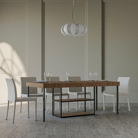 Rozkładany stół 90x40-190cm stół do projektowania Camelia Small Premium Fir