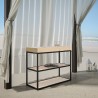 Drewniany stół rozkładany konstrukcja 90x40-290cm Camelia Nature Sprzedaż