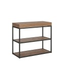 Stół rozkładany drewniany 90x40-196cm Plano Small Premium Oak Oferta