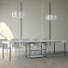 Stół rozkładany biała stół 90x40-300cm Plano Rabaty