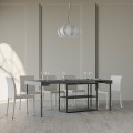 Stół rozkładany 90x40-300cm szary stół Plano Concrete Promocja