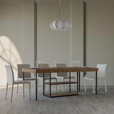 Stół rozkładany 90x40-300cm stół do projektowania Plano Premium Fir