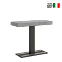 Stół rozkładany szary 90x40-300cm Capital Concrete Sprzedaż