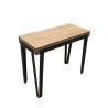 Drewniany stół rozkładany zewnętrzny 90x40-190cm Dalia Small Nature Sprzedaż