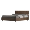 Łóżko dwukontenerowe 160x190cm z drewna orzechowego Demas Nod Noix Oferta