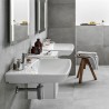 Oszczędzająca miejsce umywalka wisząca do łazienki 65cm Geberit Selnova Sprzedaż