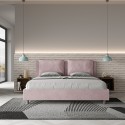 Łóżko podwójne ze schowkiem nowoczesny design Antea 200x200 