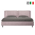 Łóżko podwójne ze schowkiem nowoczesny design Antea 200x210 