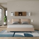 Łóżko podwójne ze schowkiem nowoczesny design Antea 200x210 Zakup