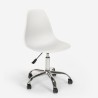 Krzesło obrotowe regulacja wysokości biuro design Wooden Roll Light Promocja