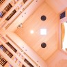 Sauna fińska narożna do domu drewnianego 2/3 miejsca na podczerwień Apollon 2C Sprzedaż