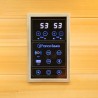 Sauna fińska narożna do domu drewnianego 2/3 miejsca na podczerwień Apollon 2C Katalog