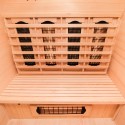 Sauna fińska na podczerwień drewniana do domu 3 miejsca kwarc Apollon 3 Cena