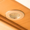 Sauna fińska na podczerwień drewniana do domu 3 miejsca kwarc Apollon 3 Środki