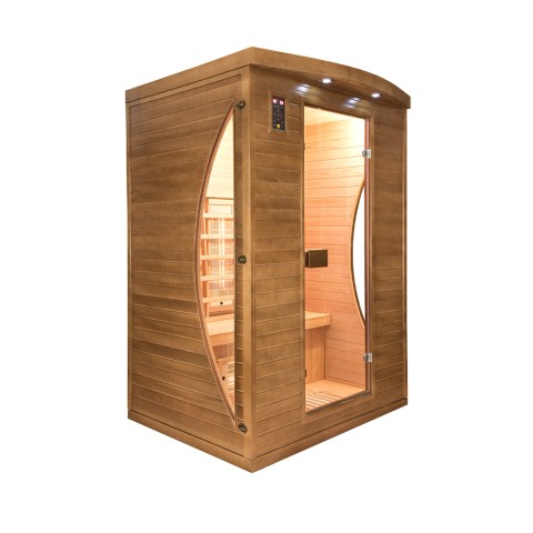 Fińska sauna domowa na podczerwień 2 miejsca Dual Healthy Spectra 3 Promocja