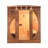 Sauna fińska na podczerwień drewno 4 miejsca Dual Healthy Spectra 5 Oferta