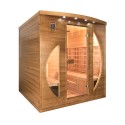 Sauna fińska na podczerwień drewno 4 miejsca Dual Healthy Spectra 5 Promocja