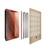 Sauna fińska na podczerwień drewno 4 miejsca Dual Healthy Spectra 5 Model