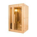 Domowa sauna fińska 2 miejsca w drewnie piec elektryczny 4,5 kW Zen 2 Oferta
