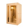 Domowa sauna fińska 2 miejsca w drewnie piec elektryczny 4,5 kW Zen 2 Oferta