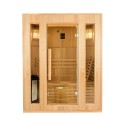 Domowa sauna fińska drewniana 3 miejsca z piecem elektrycznym 4,5 kW Zen 3 Oferta