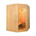 3-osobowa sauna fińska piec elektryczny narożna 4,5 kW Zen 3C Oferta
