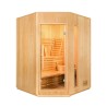 3-osobowa sauna fińska piec elektryczny narożna 4,5 kW Zen 3C Promocja