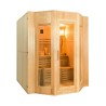 Tradycyjna fińska sauna domowa 4 miejsca piec drewno 8 kW Zen 4 Oferta