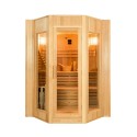 Tradycyjna fińska sauna domowa 4 miejsca piec drewno 8 kW Zen 4 Promocja
