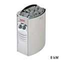 Tradycyjna fińska sauna domowa 4 miejsca piec drewno 8 kW Zen 4 Katalog