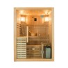 Tradycyjna sauna fińska 4 miejsca drewno z piecem 6 kW Sense 4 Sprzedaż