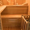 Tradycyjna sauna fińska 4 miejsca drewno z piecem 6 kW Sense 4 Katalog