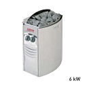 Tradycyjna sauna fińska 4 miejsca drewno z piecem 6 kW Sense 4 Cechy